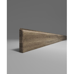 Плинтус напольный KTM-2000 PFB-401 Дуб пепельный из дюрополимера