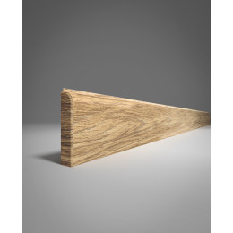 Плинтус напольный KTM-2000 PFB-270 Дуб Латте   из дюрополимера