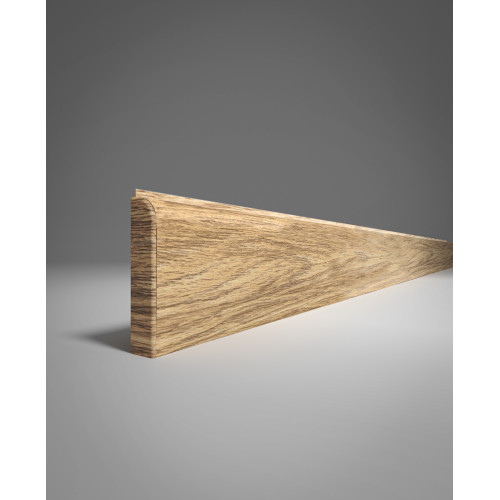 Плинтус напольный KTM-2000 PFB-270 Дуб Латте   из дюрополимера