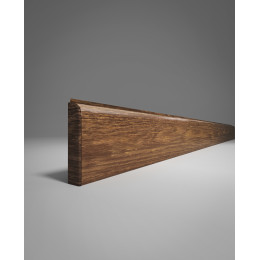 Плинтус напольный KTM-2000 PFB-224 орех из дюрополимера