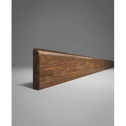 Плинтус напольный KTM-2000 PFB-224 орех из дюрополимера