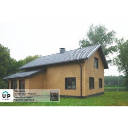 Фасадные панели Ю-пласт Хокла Лиственница - Медовая