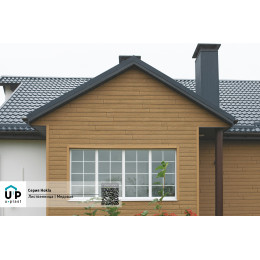 Фасадные панели Ю-пласт Хокла Лиственница - Медовая
