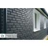 Фасадные панели Ю-пласт Стоун Хаус Кирпич - Графитовый