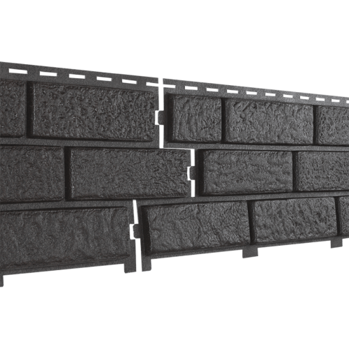 Фасадные панели Ю-пласт Стоун Хаус Кирпич - Коричневый