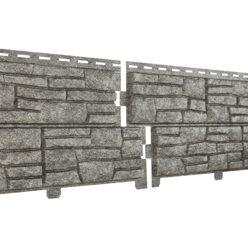 Фасадные панели Ю-пласт Стоун Хаус Сланец - Бежевый