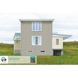 Фасадные панели Стоун Хаус S-Lock Клинкер Нордик - Дым