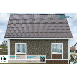 Фасадные панели Стоун Хаус S-Lock Клинкер Нордик - Пепел