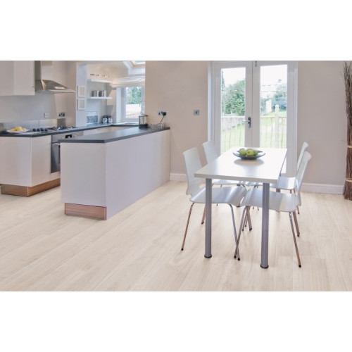 Ламинат Kronostar Home Дуб Вейвлесс Белый D2873