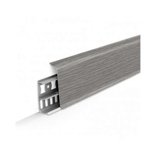 Плинтус ПВХ IDEAL Deconika 70 мм 210 Дуб Пепельный