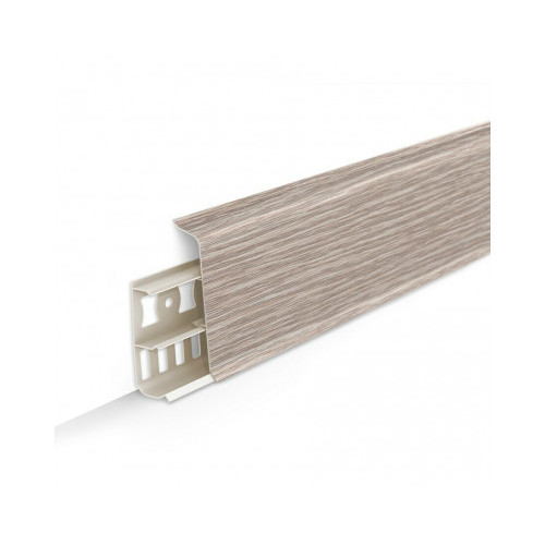 Плинтус ПВХ IDEAL Deconika 55 мм 229 Дуб Латте