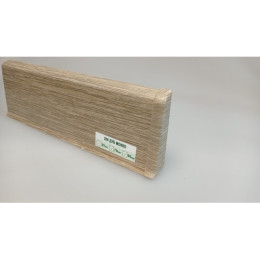 Плинтус ПВХ IDEAL Deconika 70 мм 208 Дуб Мокко