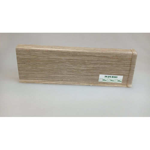 Плинтус ПВХ IDEAL Deconika 70 мм 208 Дуб Мокко