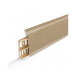 Плинтус ПВХ IDEAL Deconika 85 мм 212 Дуб Светлый