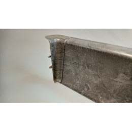 Плинтус ПВХ IDEAL Deconika 70 мм 548 Лофт Серый