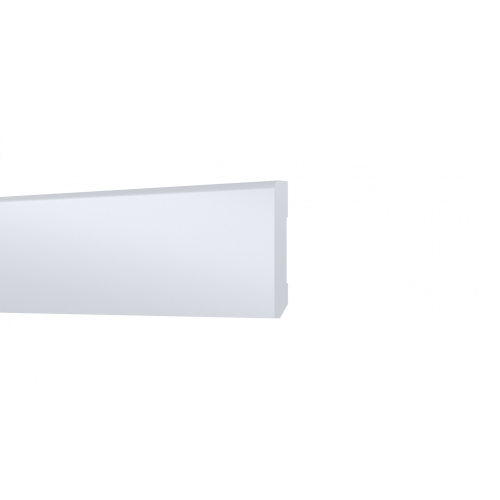 Напольный плинтус Arbiton Stiq Белый (дюрополимер) S0611