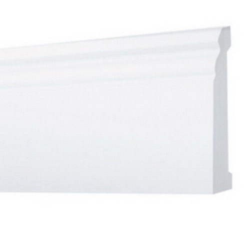 Напольный плинтус Arbiton Stiq Белый (дюрополимер) S0820