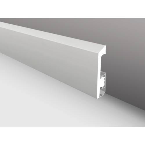 Плинтус напольный KTM-2000 PFB-419 Шелк жемчужный из дюрополимера