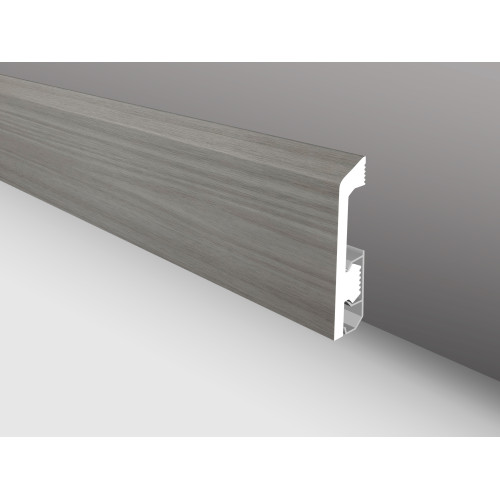 Плинтус напольный KTM-2000 PFB-618 Дуб ваниль из дюрополимера