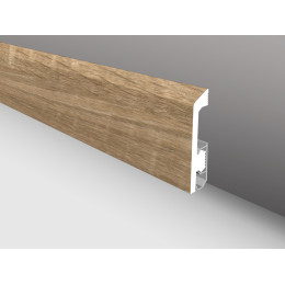 Плинтус напольный KTM-2000 PFB-619 Дуб каньон из дюрополимера