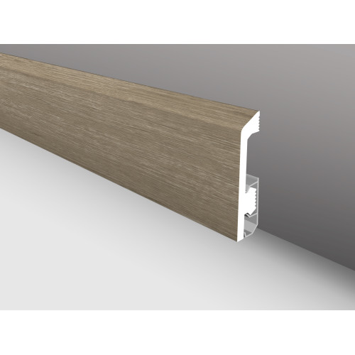 Плинтус напольный KTM-2000 PFB-718 Дуб андерсон из дюрополимера