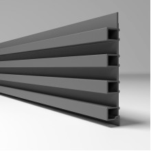 Панели реечные Панели 3D, реечные из ПВХ KTM-2000