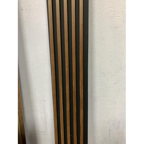 Реечная панель из дюрополимера Zeta Home S-Line Mocca JC971-MO 2800*122*12 мм