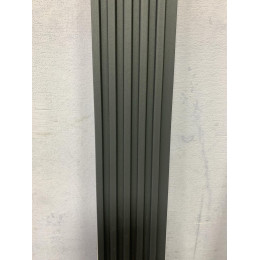 Реечная панель из дюрополимера Zeta HomeS-Line Carbon 2800*122*12 мм