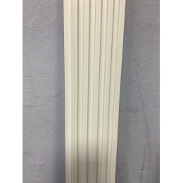 Реечная панель из дюрополимера Zeta Home S-Line White JC971-WH 2800*122*12 мм