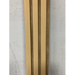 Реечная панель из дюрополимера Zeta Home M-Line Natural JC962-NA 2800*122*12 мм