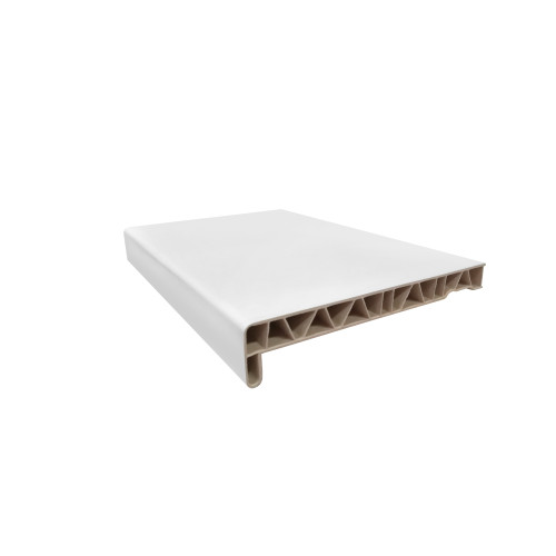 Подоконник ПВХ "Пласт-Декор", ширина 100мм, белый