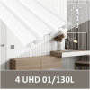 Панель 3D стеновая из полимера ультравысокой плотности 4 UHD 01/130L