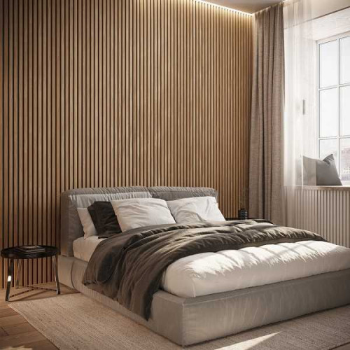 Реечная панель Grace МДФ 3D Line Modern L06 Дуб альпийский